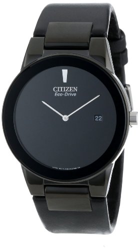 thin watches - Citizen Axiom AU1065-07E Slim Watch